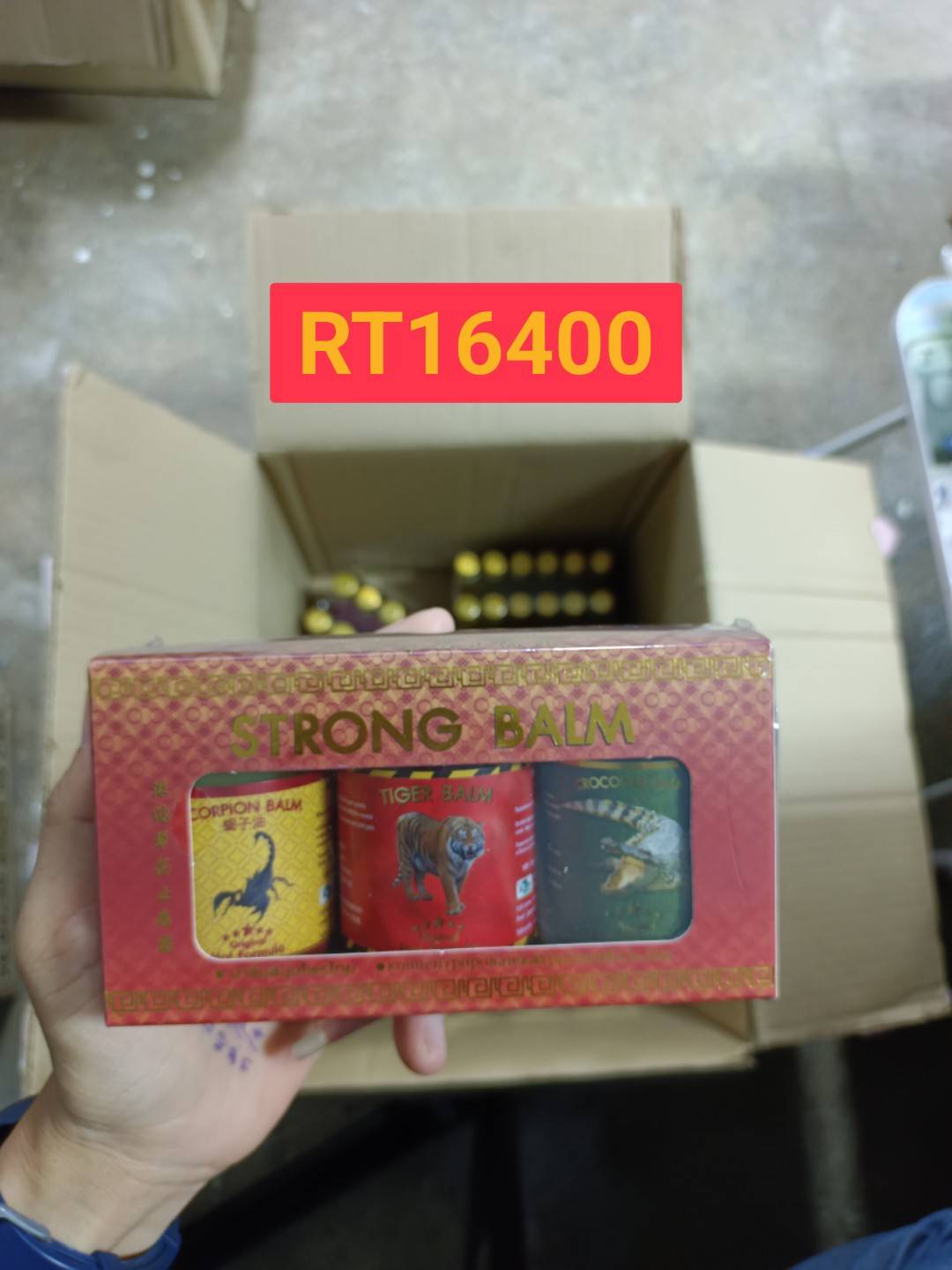 GREEN SEVEN STRONG BALM 3x50g